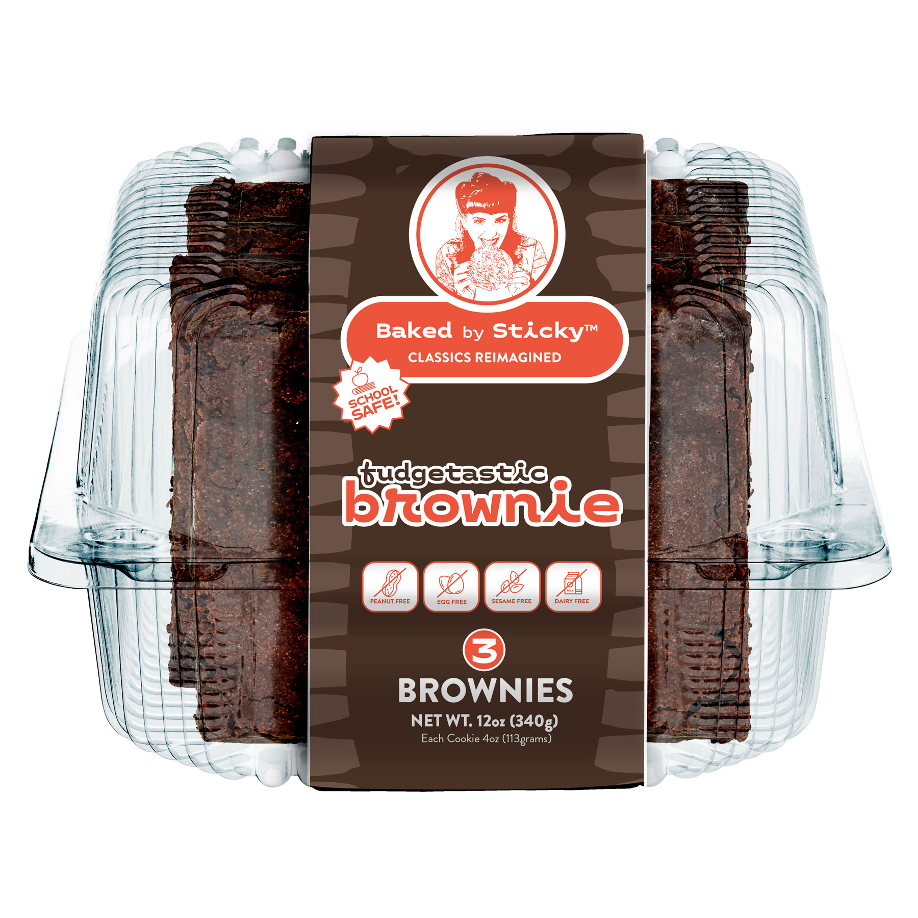 Baked by Sticky Fudgetastic Brownie Multi-Pack Baked by Sticky Fudgetastic Brownie Multi-Pack