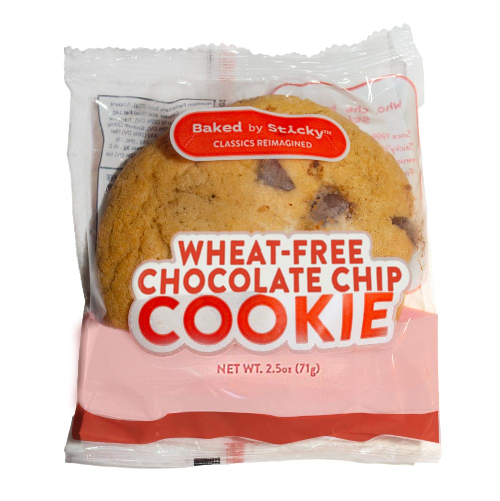Baked by Sticky Wheat-Free Chocolate Chip Cookie