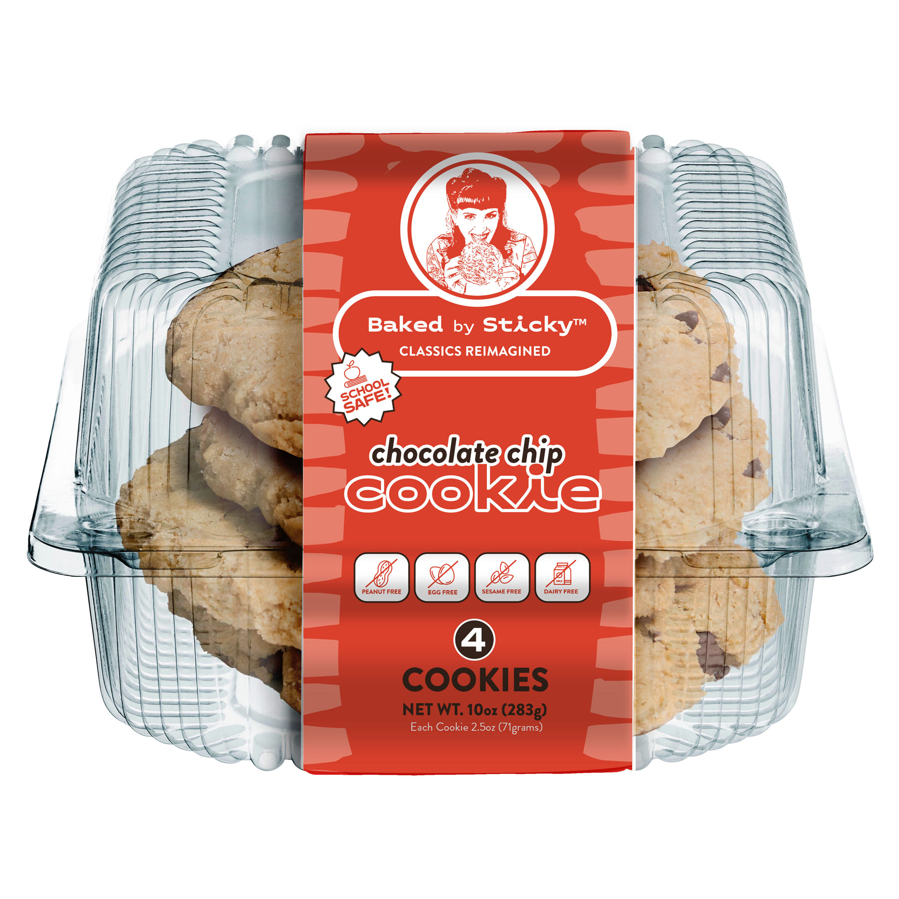 Baked by Sticky Chocolate Chip Cookie Multi-Pack Baked by Sticky Chocolate Chip Cookie Multi-Pack